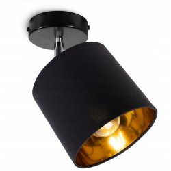 LAMPA plafon ruchomy żyrandol sufiowa ABAŻUR złoty