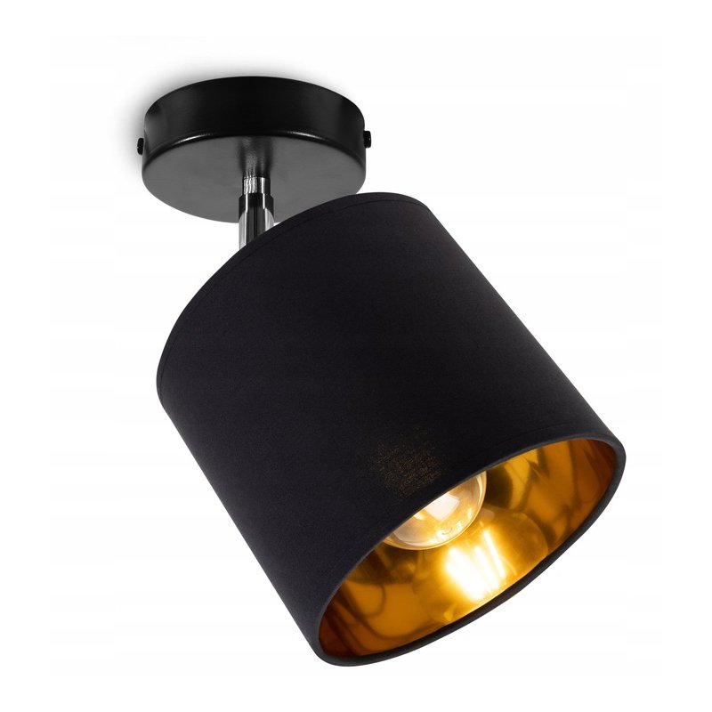 LAMPA plafon ruchomy żyrandol sufiowa ABAŻUR złoty