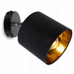 LAMPA plafon ruchomy żyrandol sufiowa ABAŻUR złoty