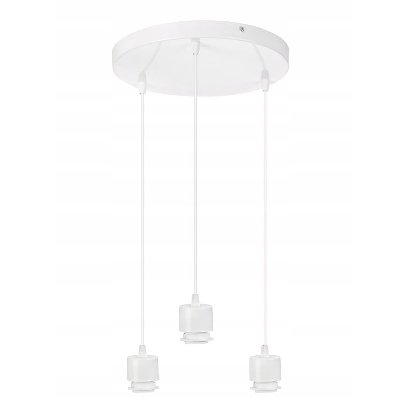 LAMPA WISZĄCA ZWIS żyrandol sufiowa Abażur 3xE27
