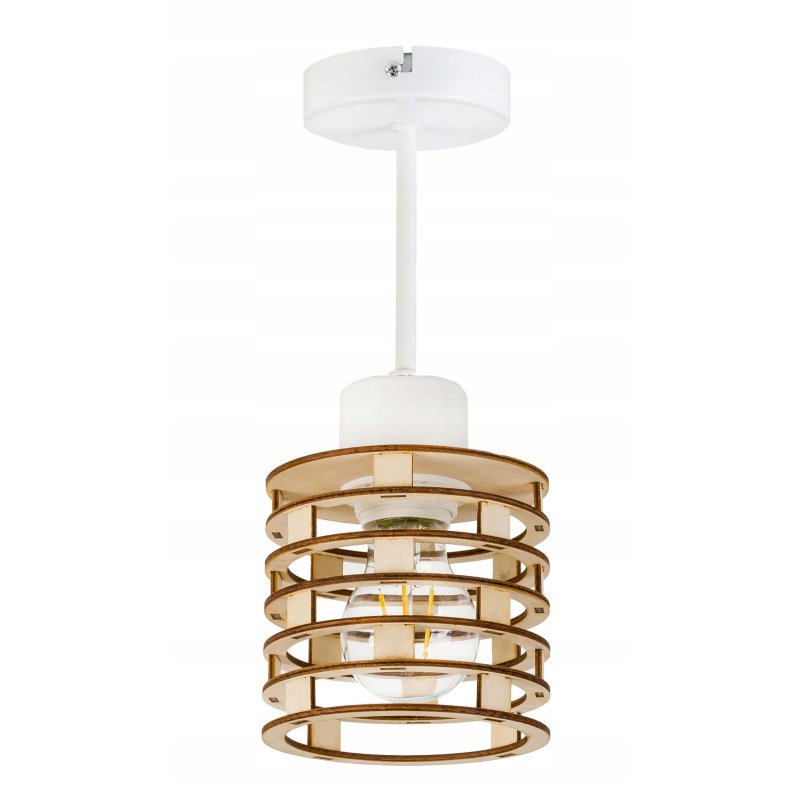 LAMPA WISZĄCA stała żyrandol sufitowa loft Drewno
