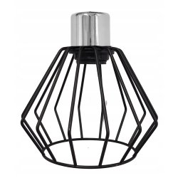 LAMPA plafon SUFITOWA ŻYRANDOL stały loft CHROM 3