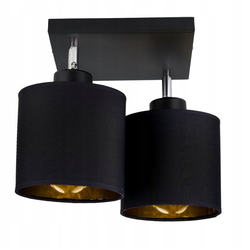 LAMPA plafon ruchomy żyrandol sufiowa ABAŻUR złoty