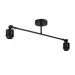 LAMPA sufitowa żyrandol regulowany LOFT E27 Szkło