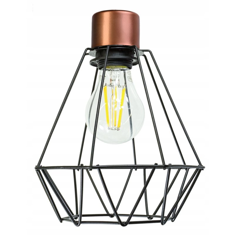 LAMPA plafon SUFITOWA ŻYRANDOL loft BRYLANT DRUT
