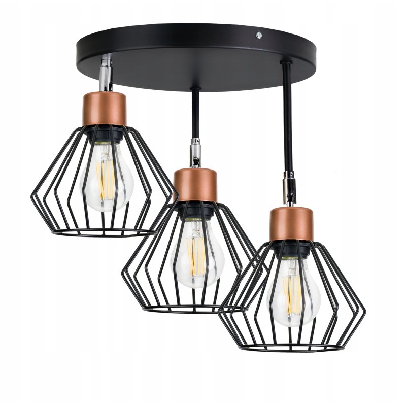 LAMPA sufit PLAFON ŻYRANDOL ruchomy WYSOKI BRYLANT