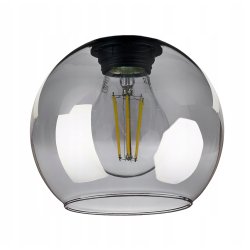 LAMPA plafon SUFITOWA ŻYRANDOL stały loft CHROM 3