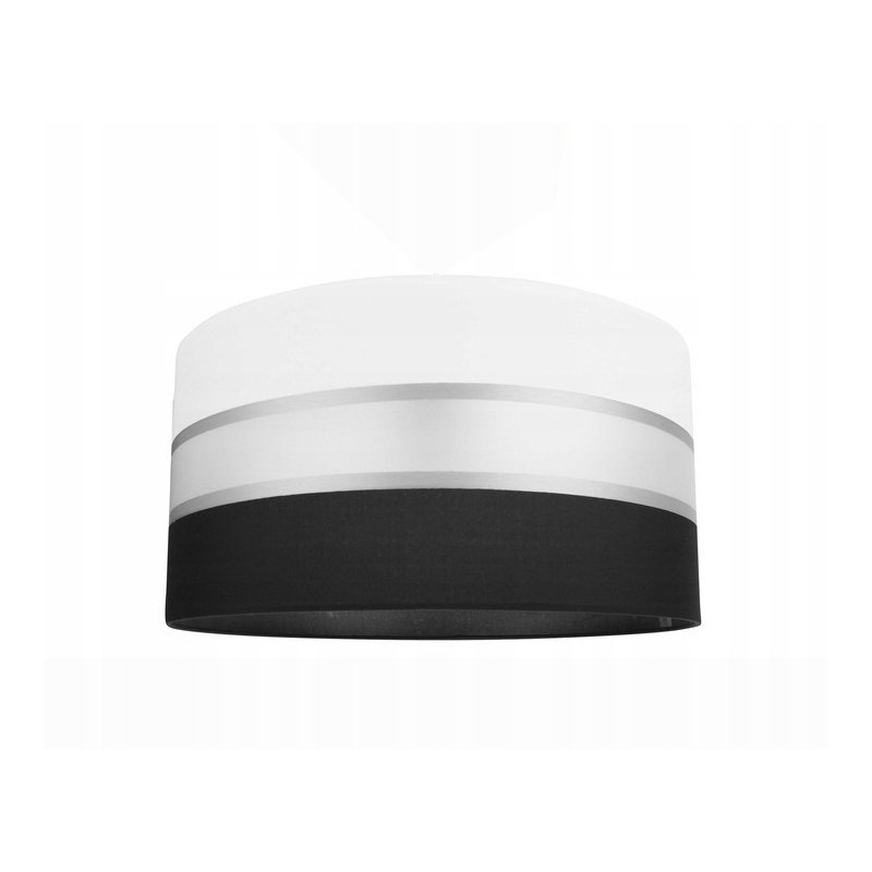 LAMPA SUFITOWA żyrandol ZWIS 2x ABAŻUR walec paski