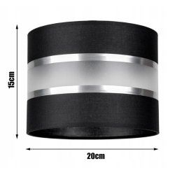 LAMPA WISZĄCA stała żyrandol sufit Abażur 20cm