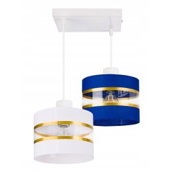 LAMPA WISZĄCA ZWIS żyrandol sufiowa Abażur 2xE27