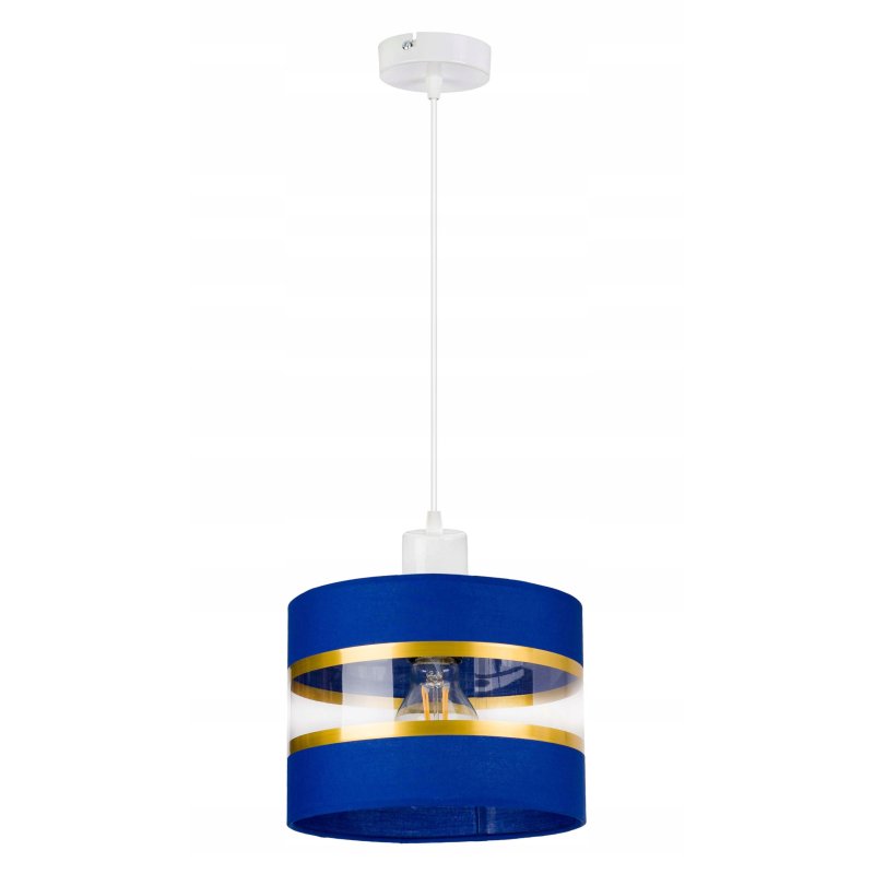 LAMPA WISZĄCA ZWIS żyrandol sufiowa Abażur 1xE27