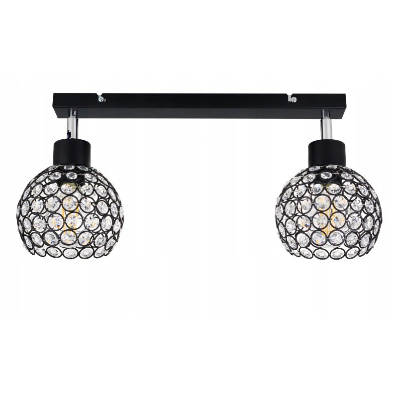 LAMPA sufitowa plafon ruch ŻYRANDOL KRYSZTAŁ Loft