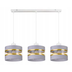 LAMPA WISZĄCA ZWIS żyrandol sufiowa Abażur 3xE27