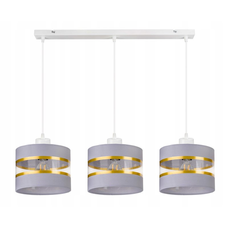 LAMPA WISZĄCA ZWIS żyrandol sufiowa Abażur 3xE27