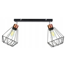 LAMPA PLAFON ŻYRANDOL regulowany BELKA BRYLANT 2