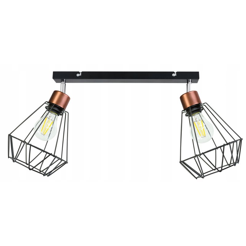 LAMPA PLAFON ŻYRANDOL regulowany BELKA BRYLANT 2