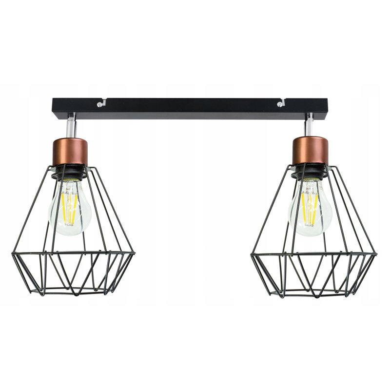 LAMPA PLAFON ŻYRANDOL regulowany BELKA BRYLANT 2