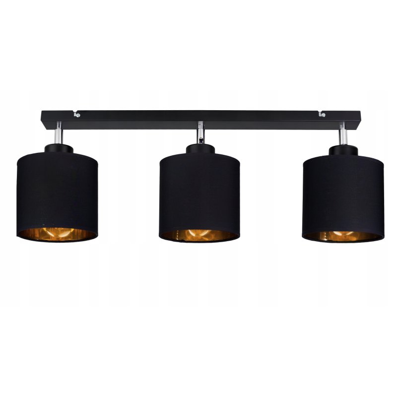LAMPA plafon ruchomy żyrandol sufiowa ABAŻUR złoty