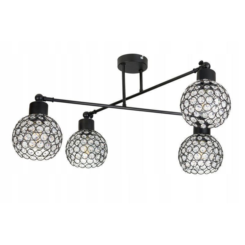 LAMPA sufitowa żyrandol regulowany LOFT ruch 4 E27