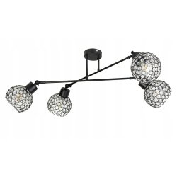 LAMPA sufitowa żyrandol regulowany LOFT ruch 4 E27