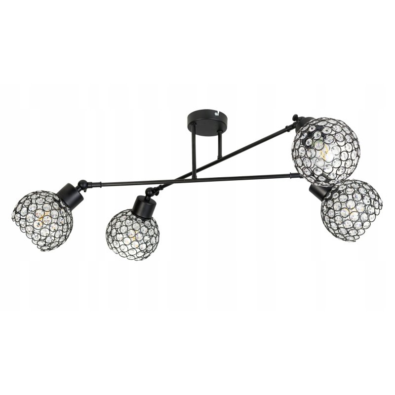 LAMPA sufitowa żyrandol regulowany LOFT ruch 4 E27