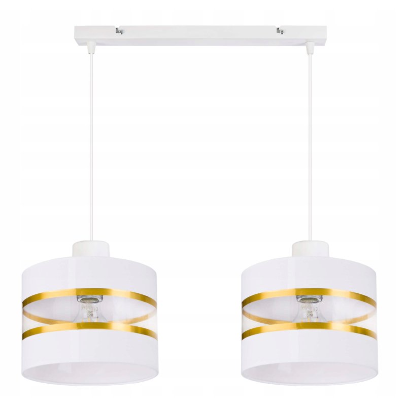 LAMPA WISZĄCA ZWIS żyrandol sufiowa Abażur 2xE27