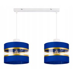 LAMPA WISZĄCA ZWIS żyrandol sufiowa Abażur 2xE27