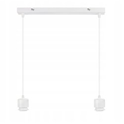 LAMPA WISZĄCA ZWIS żyrandol sufiowa Abażur 2xE27
