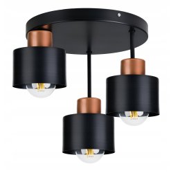 LAMPA sufitowa PLAFON ŻYRANDOL stały WYSOKI KUBEK