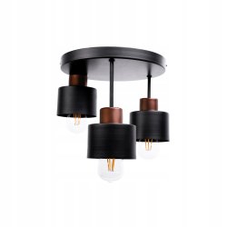 LAMPA sufitowa PLAFON ŻYRANDOL stały WYSOKI KUBEK