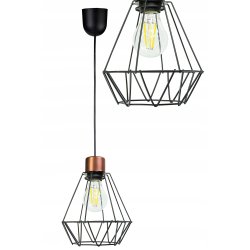 LAMPA WISZĄCA ZWIS żyrandol sufiowa loft BRYLANT 1