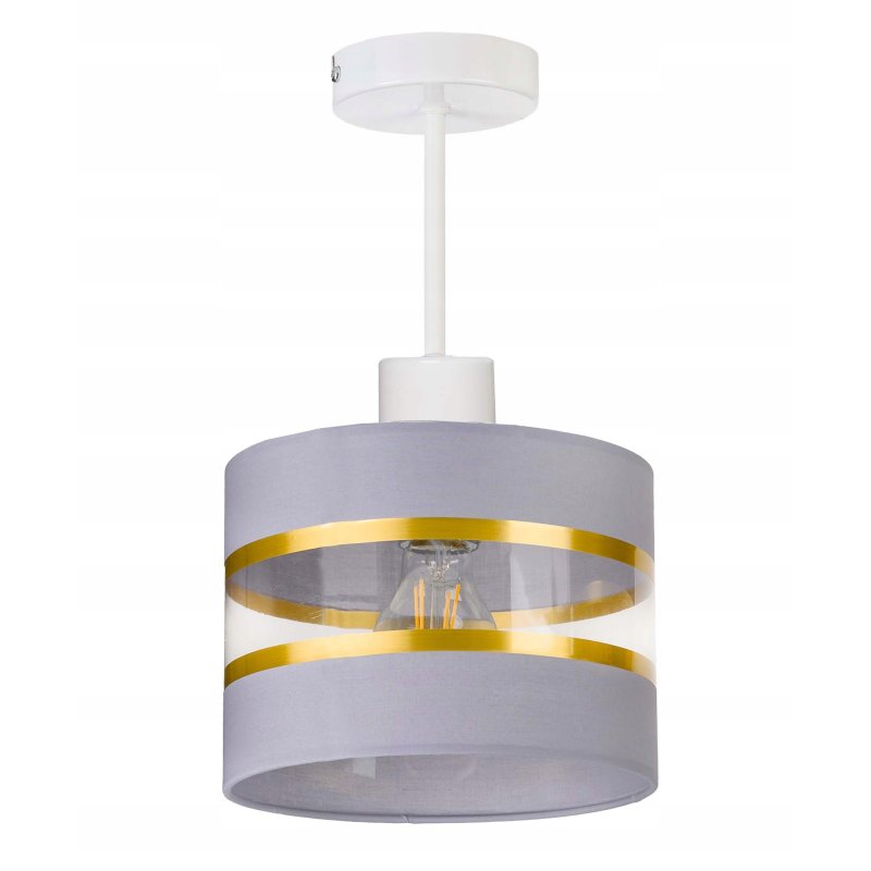LAMPA WISZĄCA stała żyrandol sufit Abażur 20cm