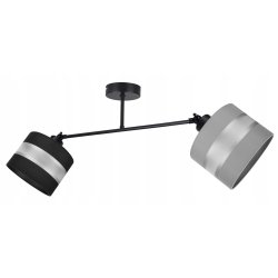 LAMPA sufitowa żyrandol regulowany LOFT Abażur 2