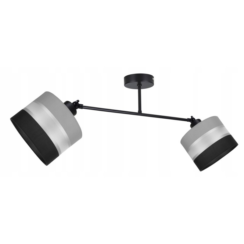 LAMPA sufitowa żyrandol regulowany LOFT Abażur 2