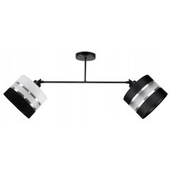 LAMPA sufitowa żyrandol regulowany LOFT Abażur 2