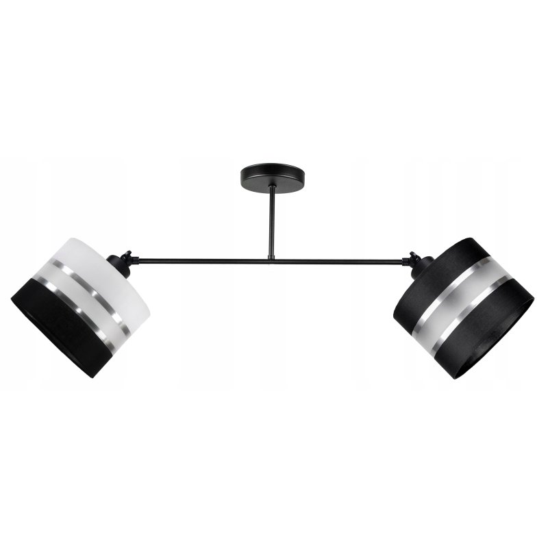 LAMPA sufitowa żyrandol regulowany LOFT Abażur 2