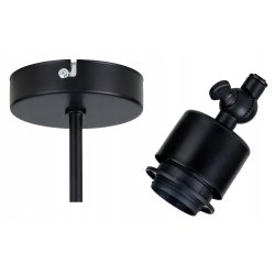 LAMPA sufitowa żyrandol regulowany LOFT Abażur 2
