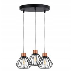LAMPA WISZĄCA SUFITOWA ŻYRANDOL ZWIS BRYLANT DRUT