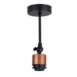 LAMPA sufitowa żyrandol plafon LOFT drut SPRĘŻYNA