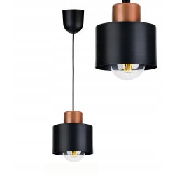LAMPA SUFITOWA ŻYRANDOL PLAFON LED ZWIS mosiądz