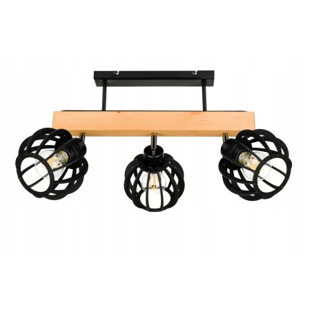 LAMPA drewniana belka...