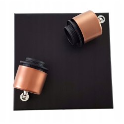 Lampa plafon ruch sufit żyrandol loft metal miedź