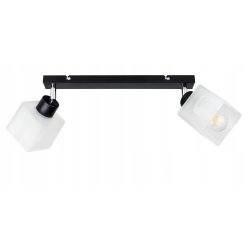 LAMPA sufitowa PLAFON ruch ŻYRANDOL Klosz Szklany