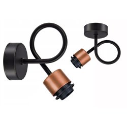 PODSTAWA BAZA LAMPA SUFITOWA PLAFON KINKIET ŚCIENNY STAŁY LOFT NA KLOSZ E27