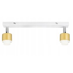 LAMPA plafon sufitowa żyrandol ruchomy loft złoty