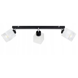 LAMPA sufitowa PLAFON ruch ŻYRANDOL Klosz Szklany