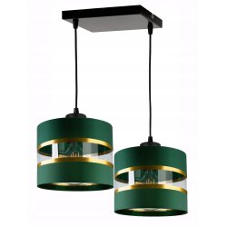 LAMPA WISZĄCA ZWIS żyrandol sufiowa Abażur 2xE27