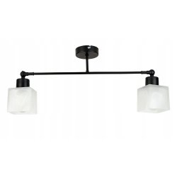 LAMPA sufitowa żyrandol regulowany LOFT E27 Szkło