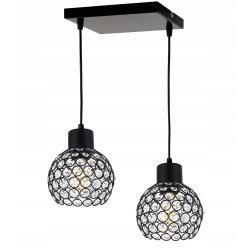 LAMPA sufitowa wisząca ZWIS ŻYRANDOL KRYSZTAŁ Loft