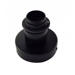 LAMPA stała sufitowa plafon Loft klosz drewno 1